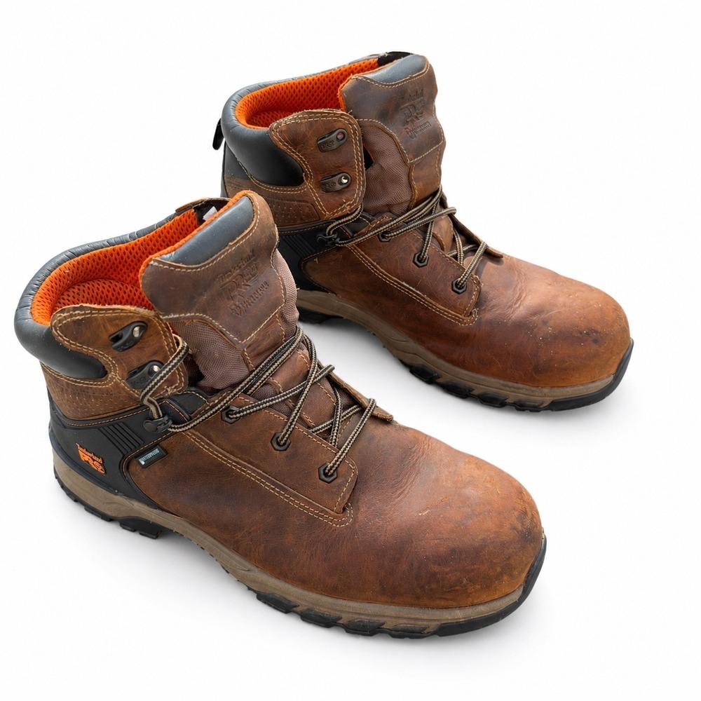 Timberland PRO Men's 12 Hypercharge 6" Waterproof Composite‎ Toe Boots  A1RVS
